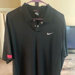 Nike Tiger Woods Golf Polo Dri-Fit